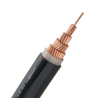 Υπόγειο καλώδιο τροφοδοσίας 11kv 3 πυρήνων XLPE Ευέλικτο καλώδιο τροφοδοσίας 0 Awg OFC